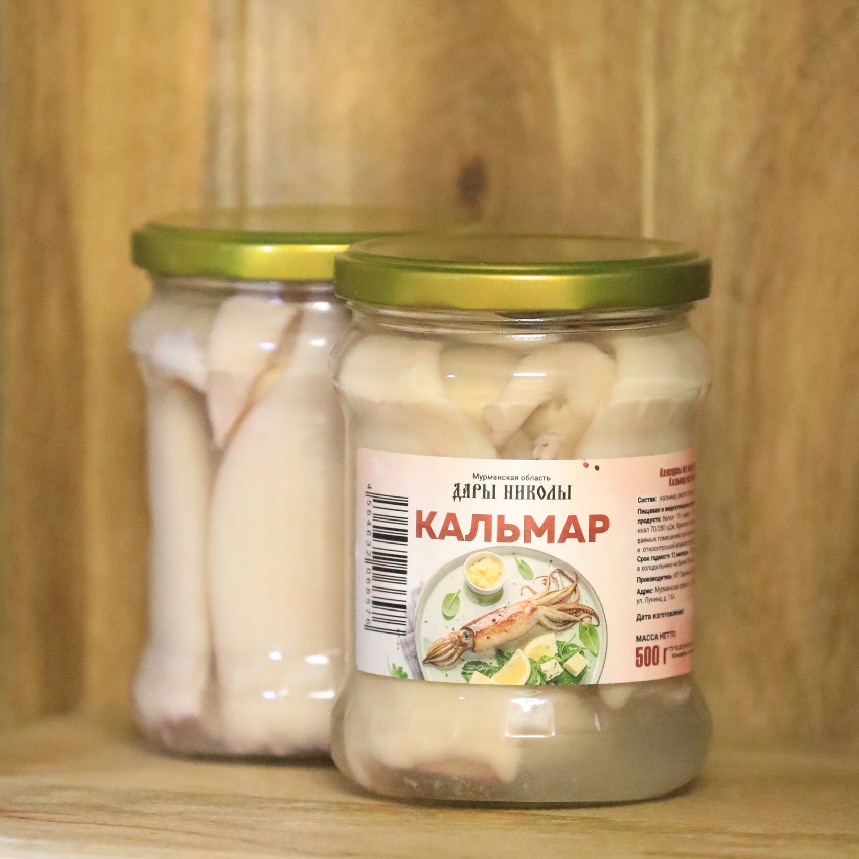 Кальмар — консервы Дары Николы